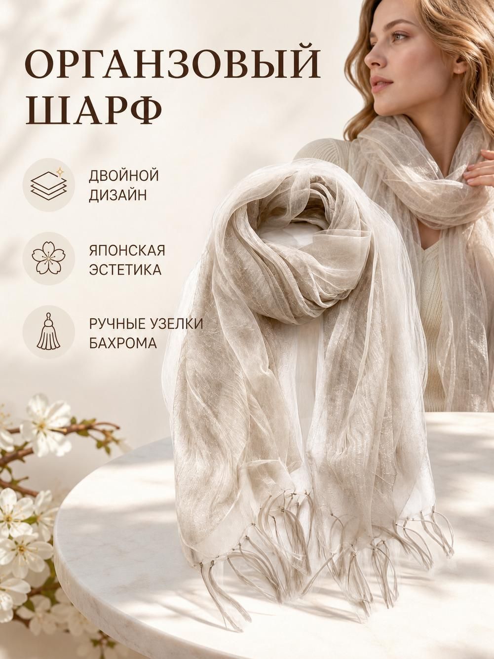 Шарф для женщин
