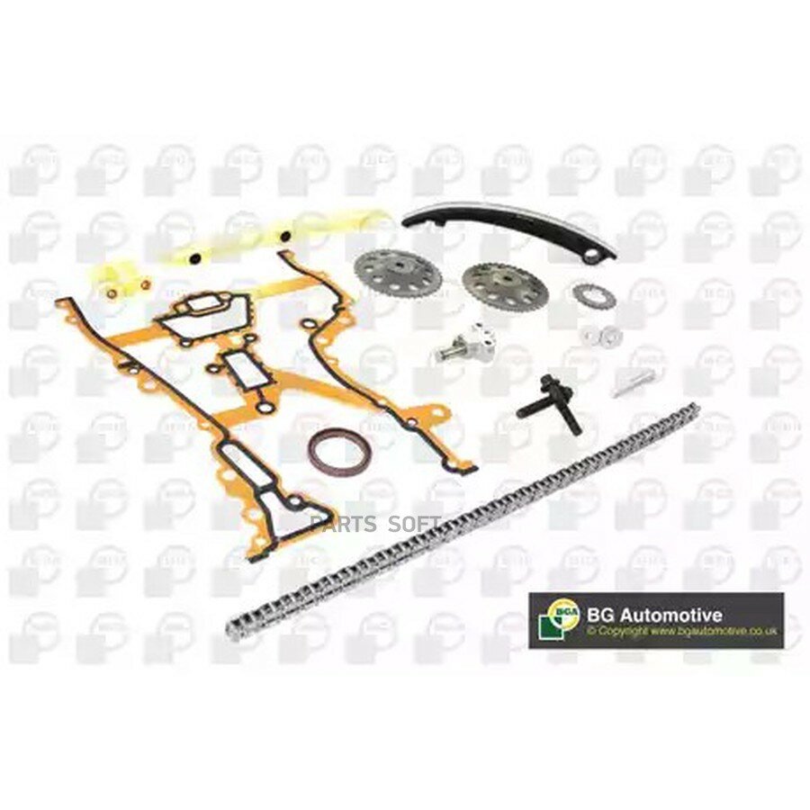 Ремкомплект ГРМ со звездочками OPL ASTRA G/AGILA/CORSA B/C/D/TIGRA 1.0-1.4 (Z/X10/12XE/XEP/L) 97- от официального дистрибьютора, BGA, артикул TC0235FK
