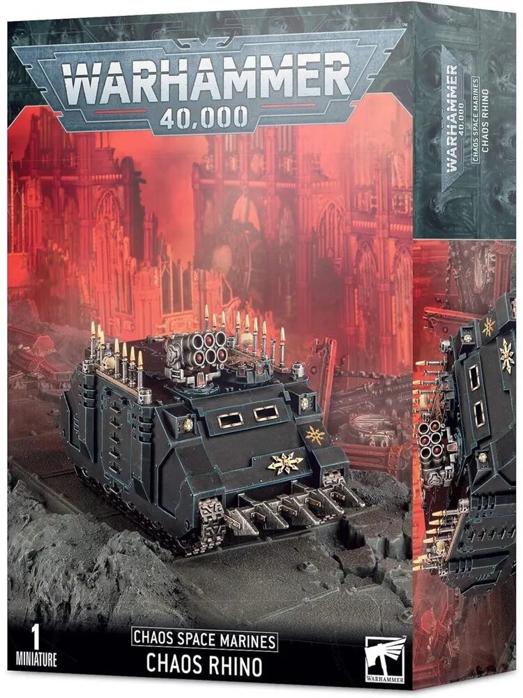 Миниатюры 40,000 Chaos Rhino (Chaos Space )