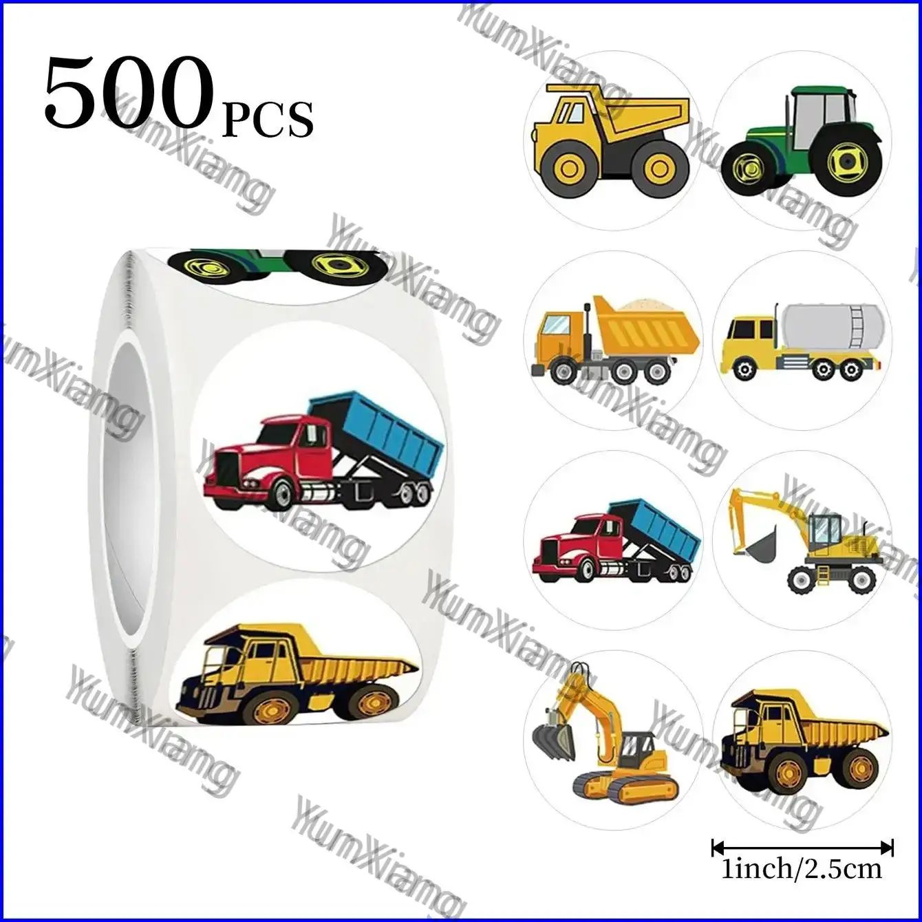 Наклейки, листов: 500