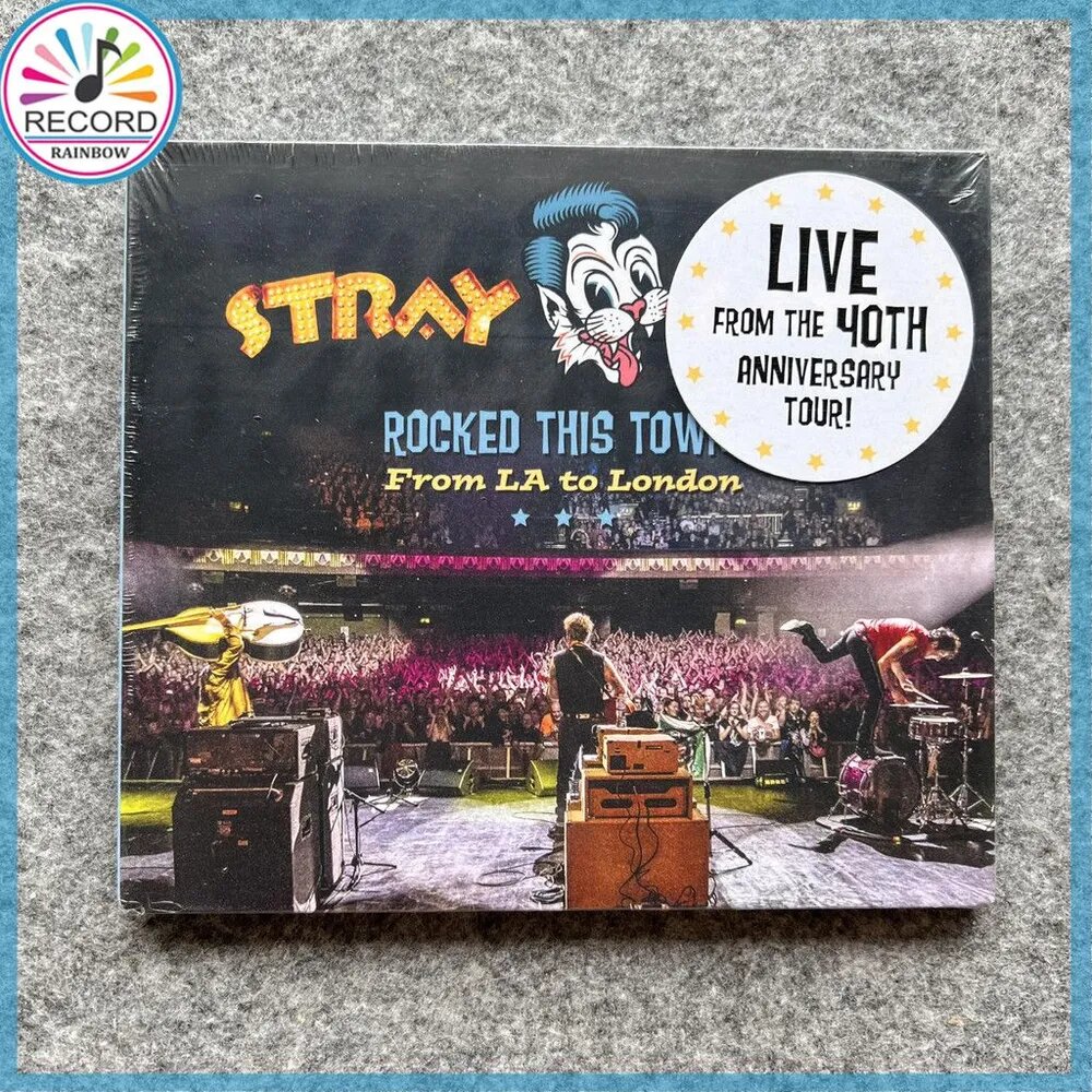 CD Stray Cats Rocked This Town: From LA to London CD 1Z0601 запечатанный совершенно новый альбом