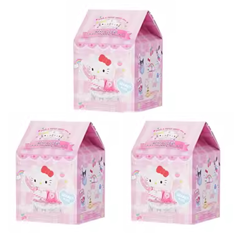 Оригинальная фигурка Miniso Hello Kitty 50-й юбилей серии Блайнд бокс коллекционная игрушка для детей 3 шт
