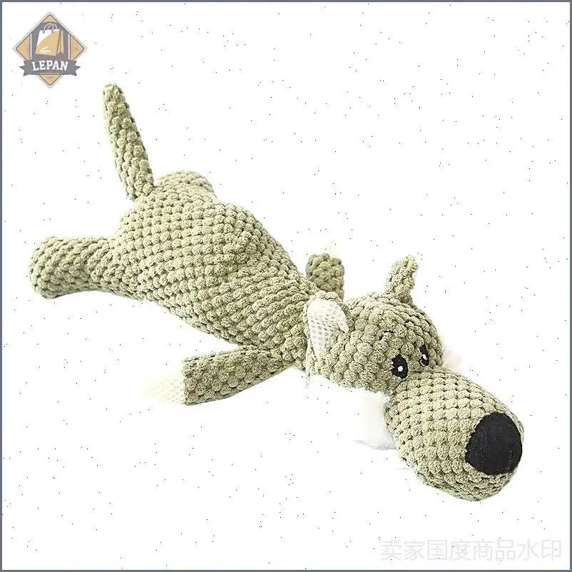 Скрипучие игрушки, Мягкое чучело Собаки, Плюшевая игрушка для щенка