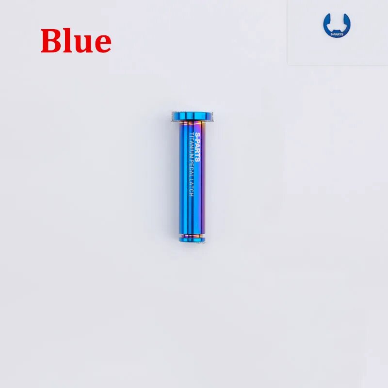 Пдножки GooBetter из титанового сплава M6 M8 M10 M8 x 40mm (D12 T2), Blue