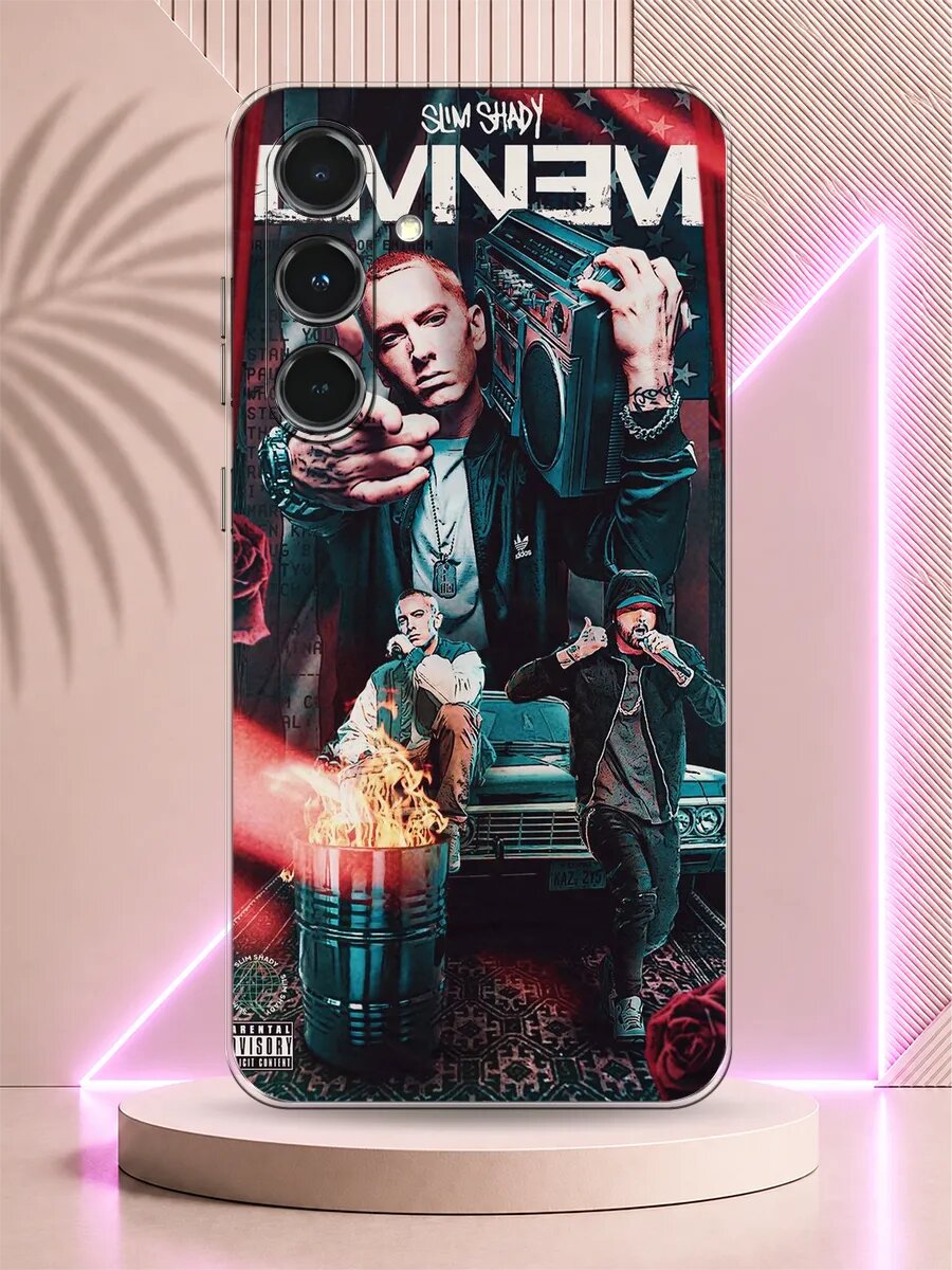 Чехол на Samsung S24 FE Эминем