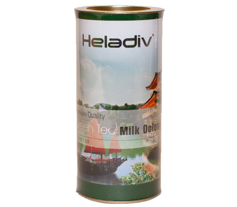 Heladiv MILK OOLONG (молочный улун), листовой, в тубе, 100г