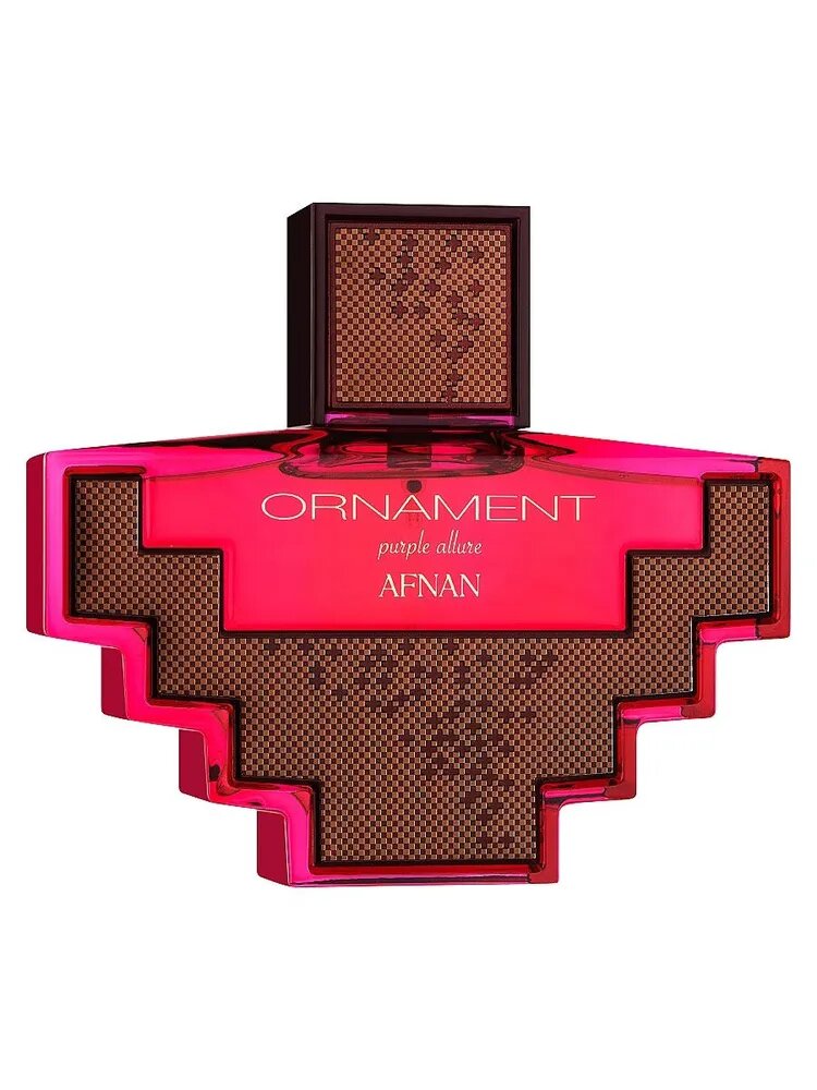 Afnan Ornament Purple Allure Парфюмерная вода женская ягодная и сладкая с малиной и леденцами, 100 мл