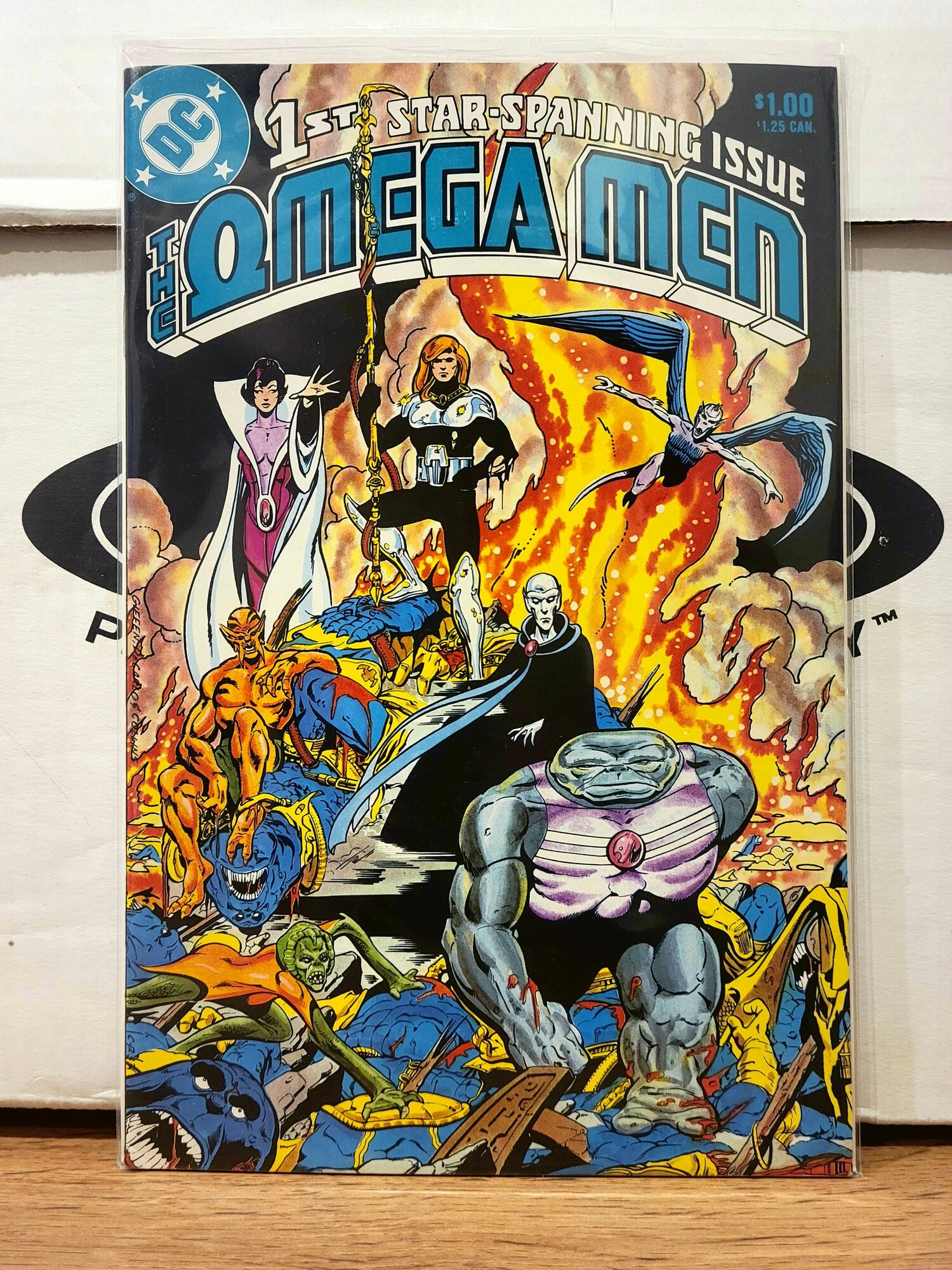 Ретро Комикс Omega Men #1. 1985 Год. Оригинал!