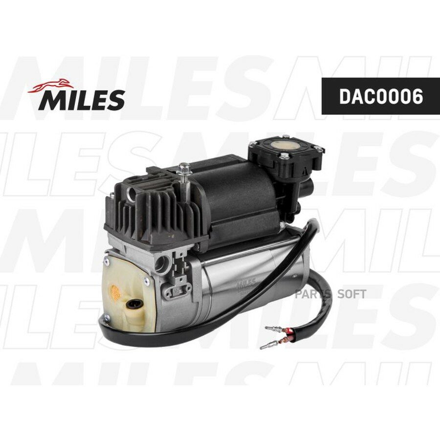 Компрессор пневмоподвески BMW X5 (E53) 00-06 W/4-CORNER LEVELING PRO от официального дистрибьютора, MILES, артикул DAC0006
