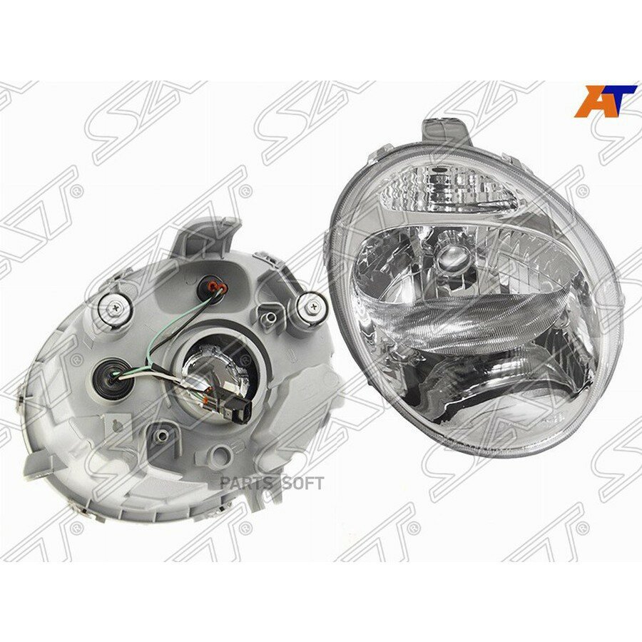 Фара Daewoo Matiz 00-15 (Справа/ С электрокорректором/ модель 11-15г) от официального дистрибьютора, SAT, артикул ST2221120NR