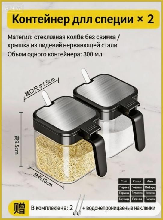Питчер для молока 12 см 250 мл стекло 2 шт цвет черный