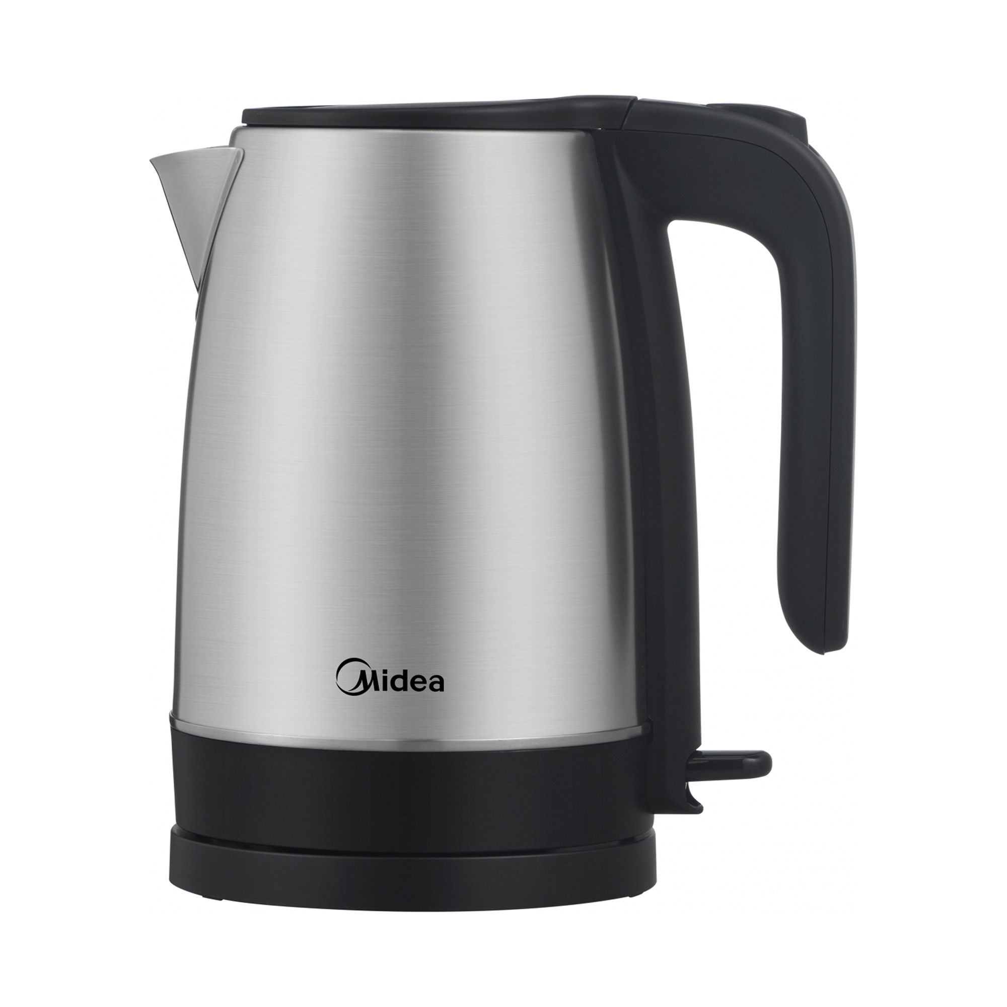 Чайник электрический MIDEA MK-9010 серебристый/черный, объем 1,7 л