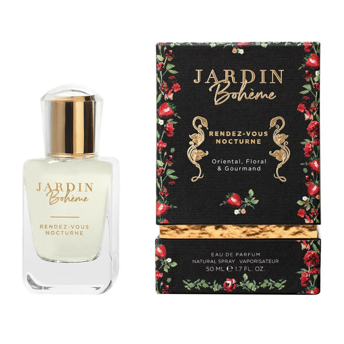 Парфюмерная вода Jardin Bohème Rendez-vous Nocturne гурманский аромат для женщин, 50 мл