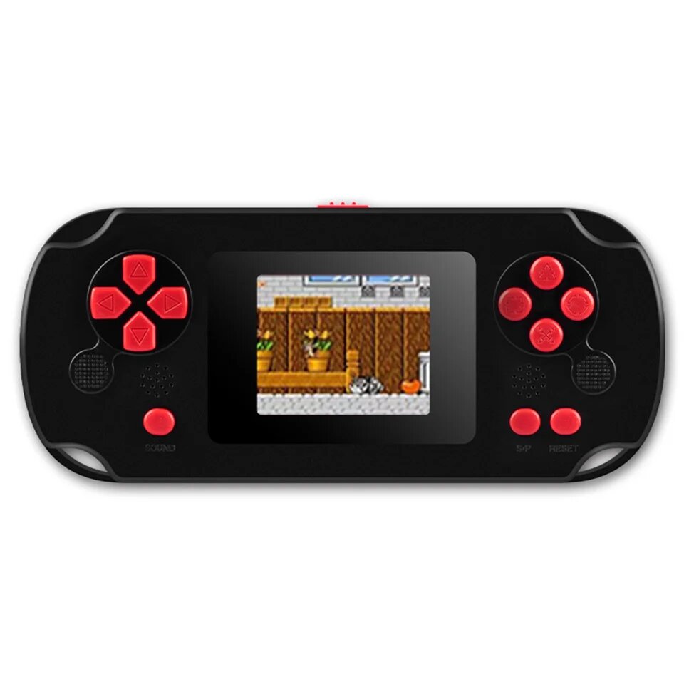 GAMINJA GC31 портативная игровая консоль 128 игр Красный, Black