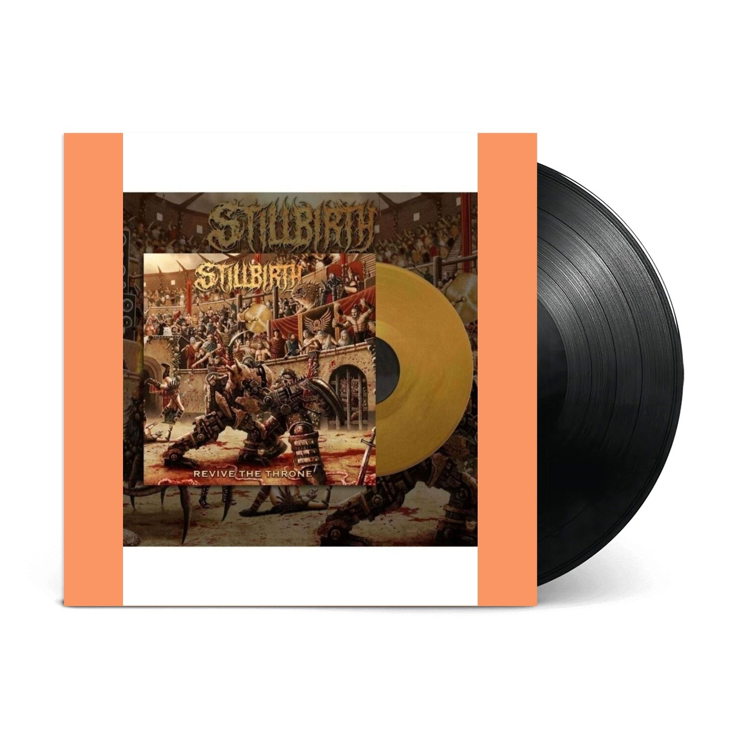 Виниловая Пластинка Stillbirth - Revive The Throne Vinyl, LP, Album, Limited Edition, Gold, 180g ,