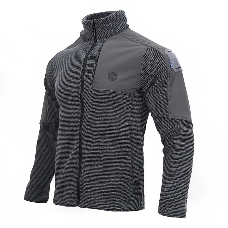 Emersongear Blue Label тактическая куртка из замши L, Gray