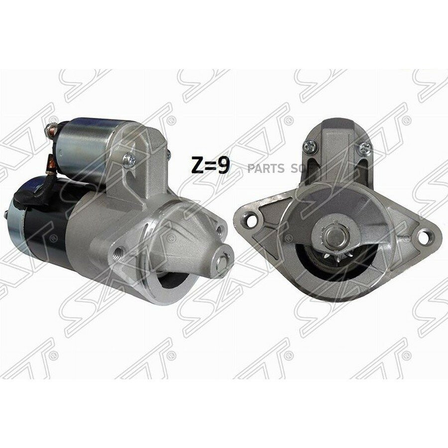 Стартер Toyota Caldina (T190, T210) 92-02 / Corolla 91-02 (0,8 kW/ Z9/ (восстановленный)) от официального дистрибьютора, SAT, артикул ST2810011080