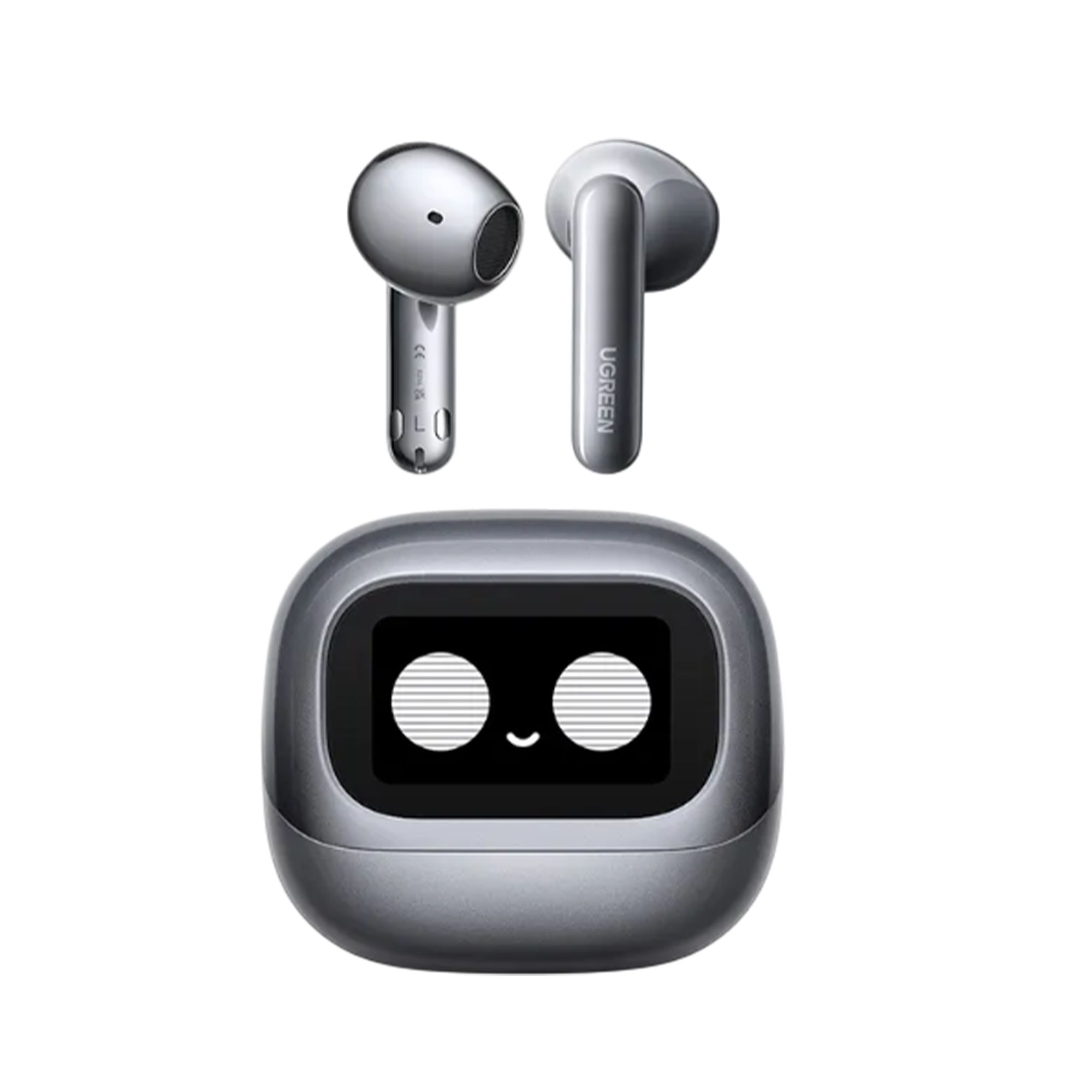 Ugreen наушники беспроводные WS216 LightBuds Magic Earbuds внутриканальные TWS с гибридным шумоподавлением черные