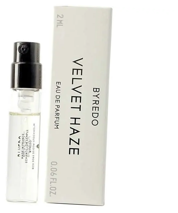 Парфюмерная вода Byredo Velvet Haze пробник 2 / Байредо Вельвет Хейз миниатюра яркого аромата / Сэмпл парфюма