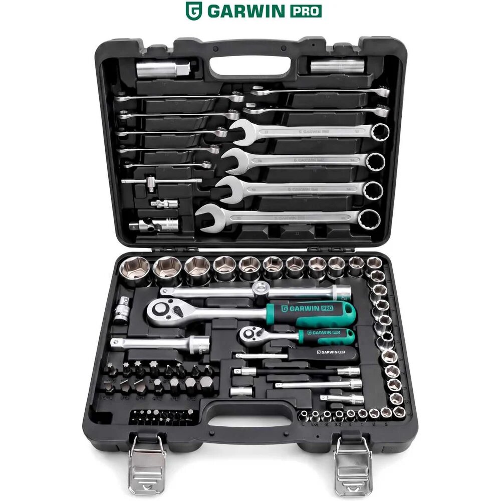 Набор инструмента Garwin 1/4 и 1/2, 89 предметов 640089