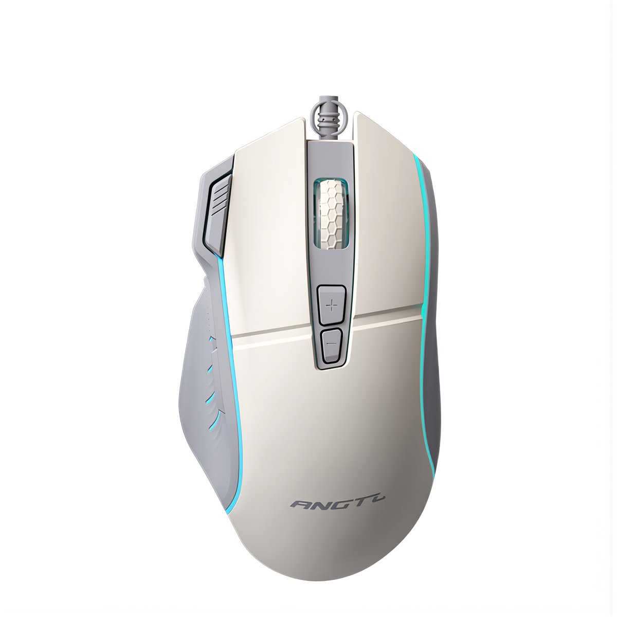 Проводная игровая мышь 7200 DPI с оптическим двигателем эргономичный дизайн RGB подсветка 8 кнопок совместима с ноутбуками и настольными ПК для игр и работы