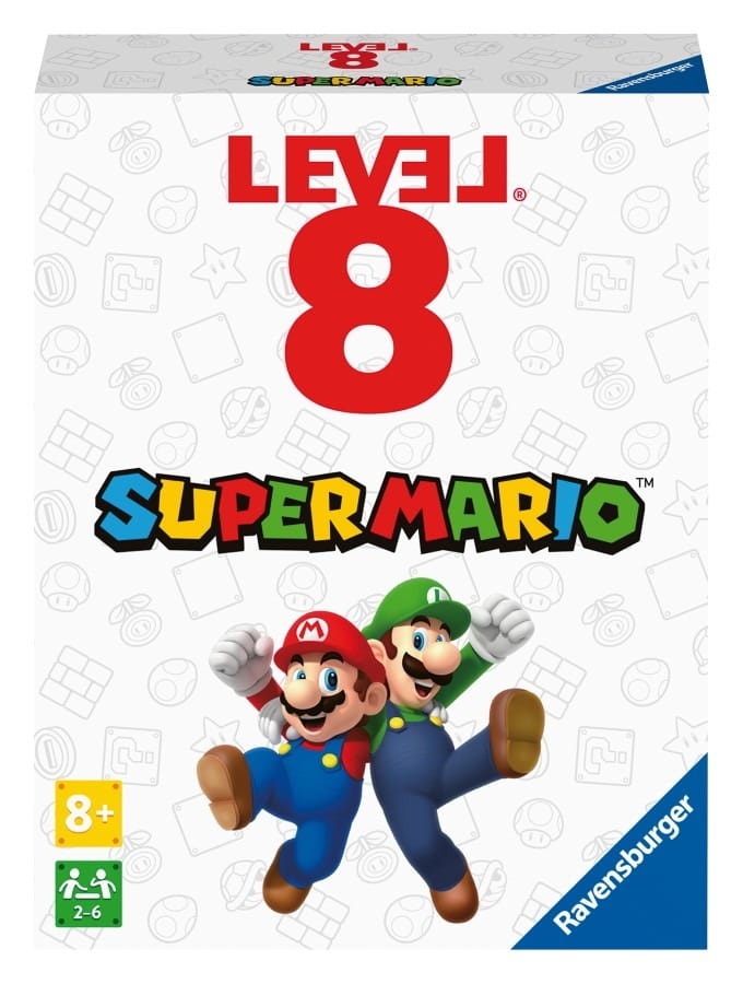 Настольная игра Ravensburger Super Mario Level 8, разноцветный