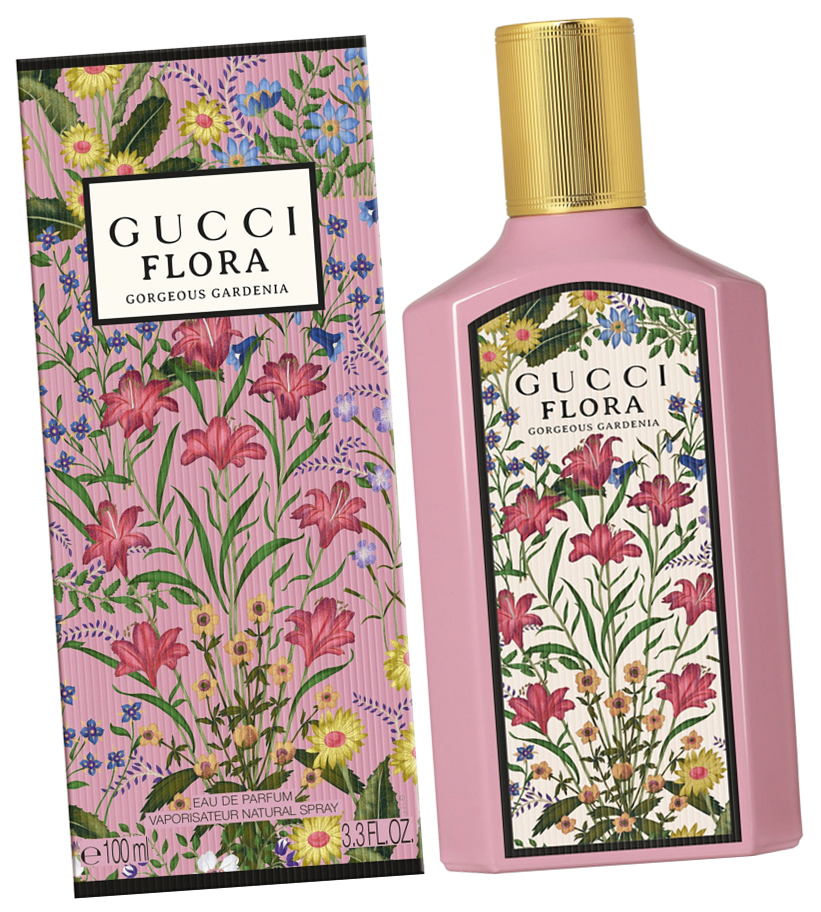 Парфюмерная вода Gucci Flora Gorgeous Gardenia Eau De Parfum пробник 1.5 / Гуччи Флора Гордес Гардения О Де Парфюм мини-флакон