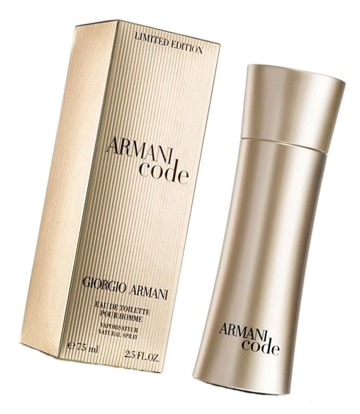 Armani Code Golden Edition For Men от Giorgio Armani, туалетная вода мужская 75 мл