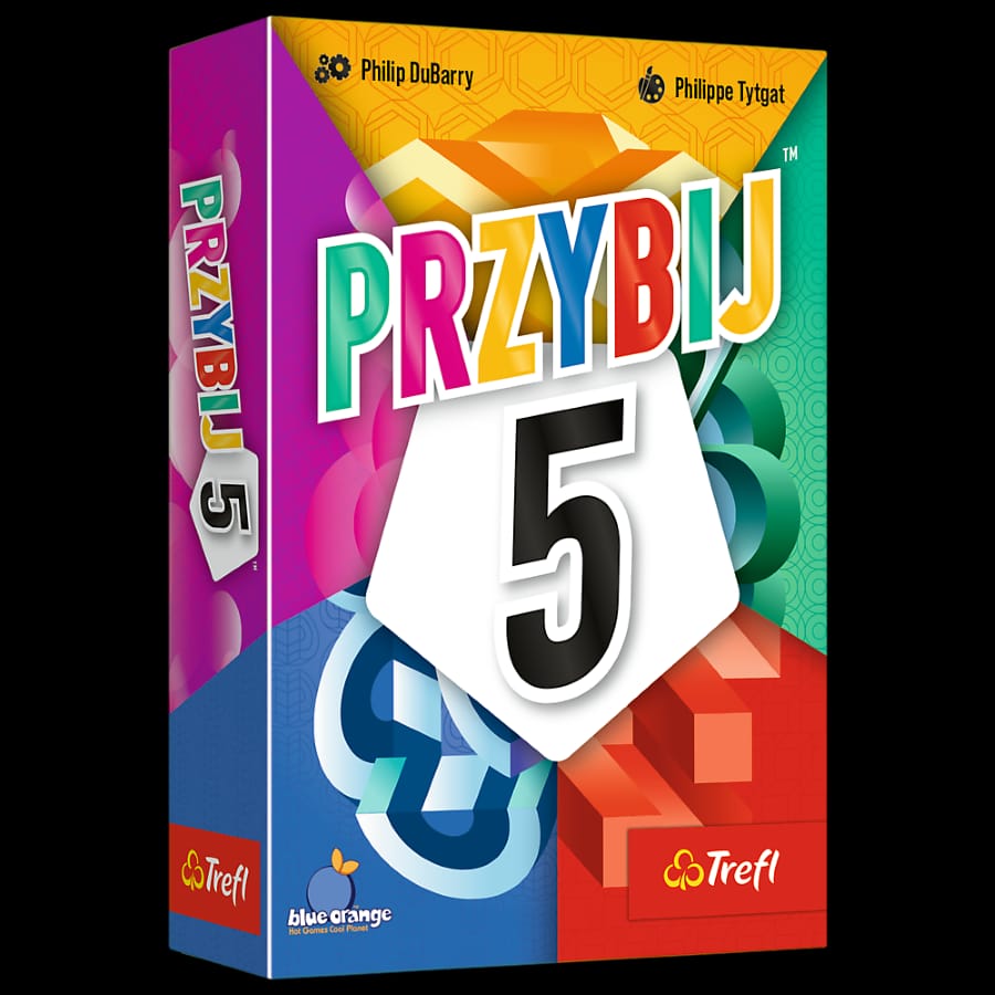 Настольная игра Trefl Przybij 5, карточная