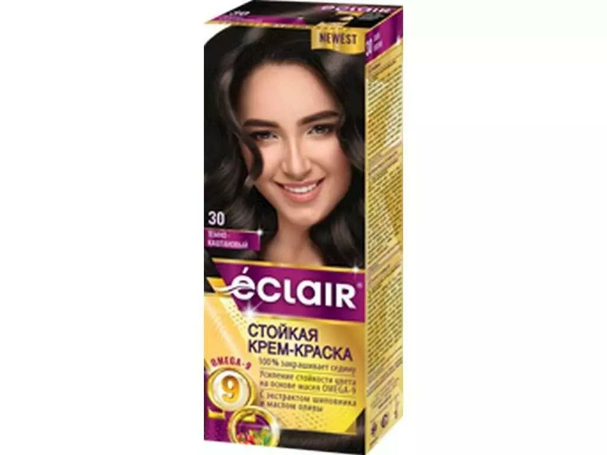 Краска для волос ЕCLAIR 3.0 Темно-каштановый