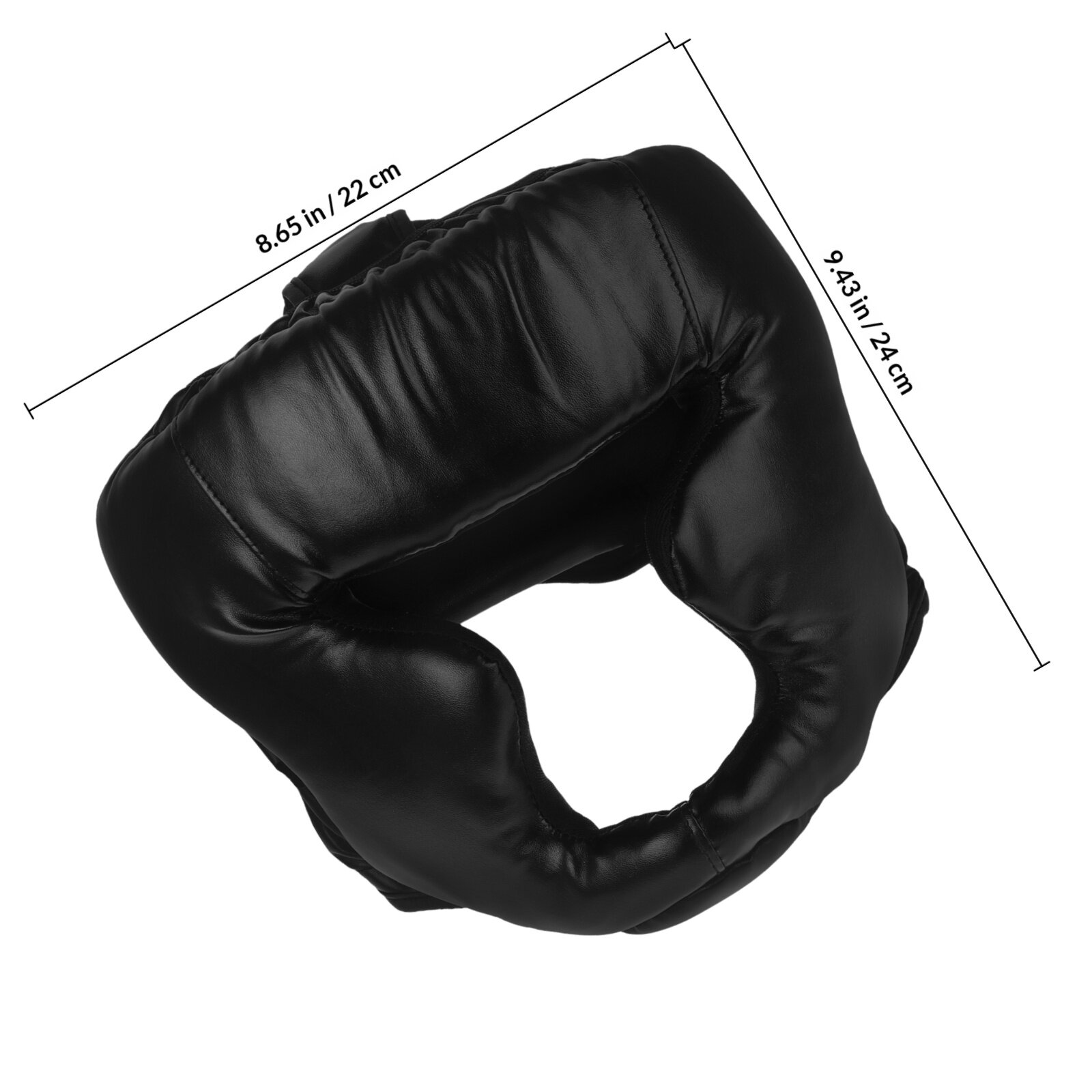 Защита Для Бокса Взрослые И Дети Чёрное Головное Оборудование Размер 24.00X22.00X8.00Cm