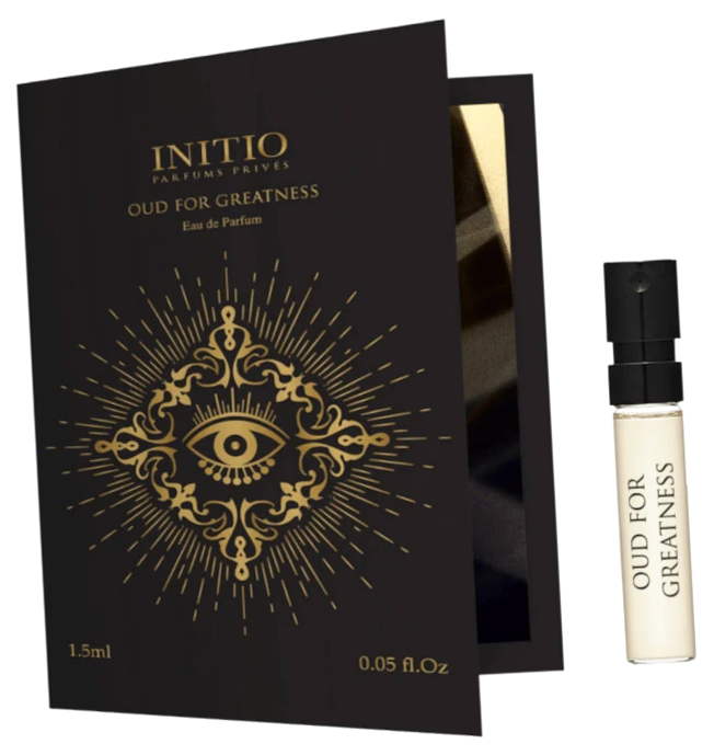 Красивый и стойкий аромат: Парфюмерная вода Initio Oud For Greatness пробник 1.5 / Инитио Уд Фо Грейтнесс миниатюра