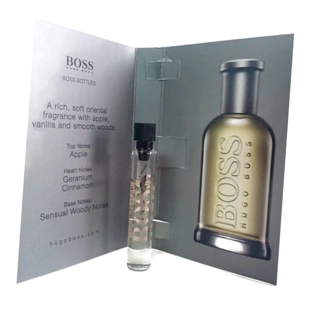 Туалетная вода Hugo Boss Boss Bottled 1.5 пробник / Сэмпл аромата Хуго Босс Босс Ботлед / Миниатюра парфюма
