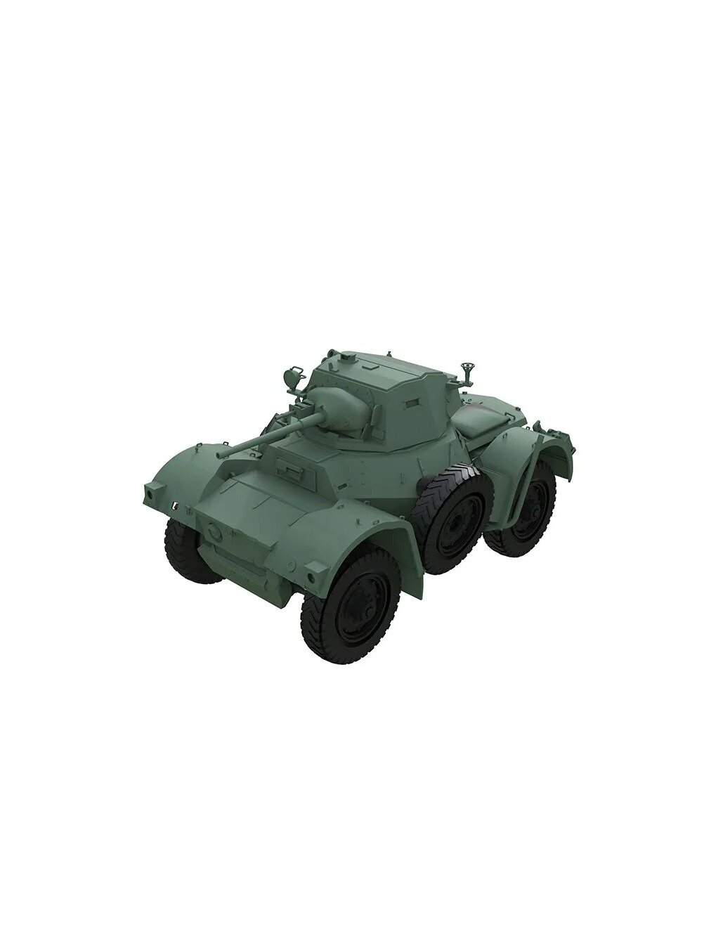 Сборная модель бронеавтомобиля Daimler Mk.II, масштаб 1:72, военная техника для сборки