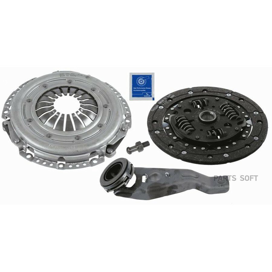 Сцепление MAZDA 3 (BK, BL) 2.0, MAZDA 5 (CR19) 1.8-2.0 3000951009 от официального дистрибьютора, SACHS, артикул 3000951009