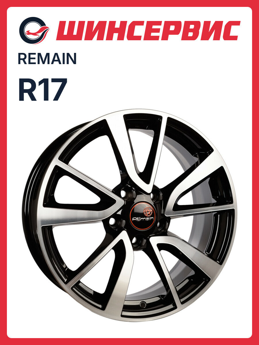 Литой колесный диск Remain RAV-4 R162 R17x7J 5x114.3 ET39 ЦО60.1 для автомобиля