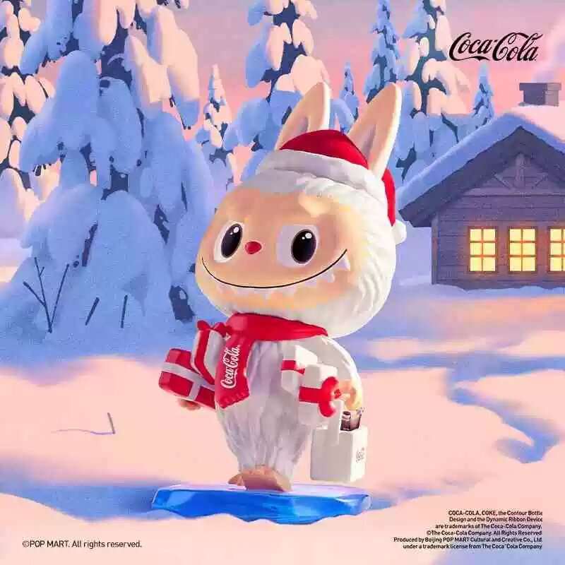 Фигурка POPMART THE MONSTERS LABUBU Coca-Cola Series Blind Box Открытая Коробка Неоткрытый Пакет Доставка Подарка