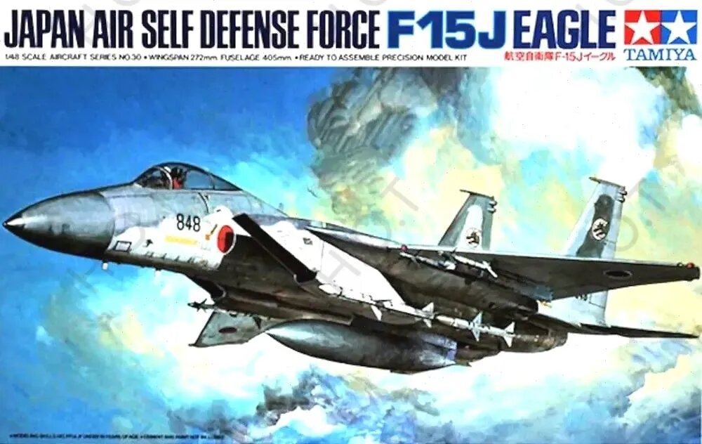 TAMIYA 61030 1/48 F-15J EAGLE сборная модель самолета
