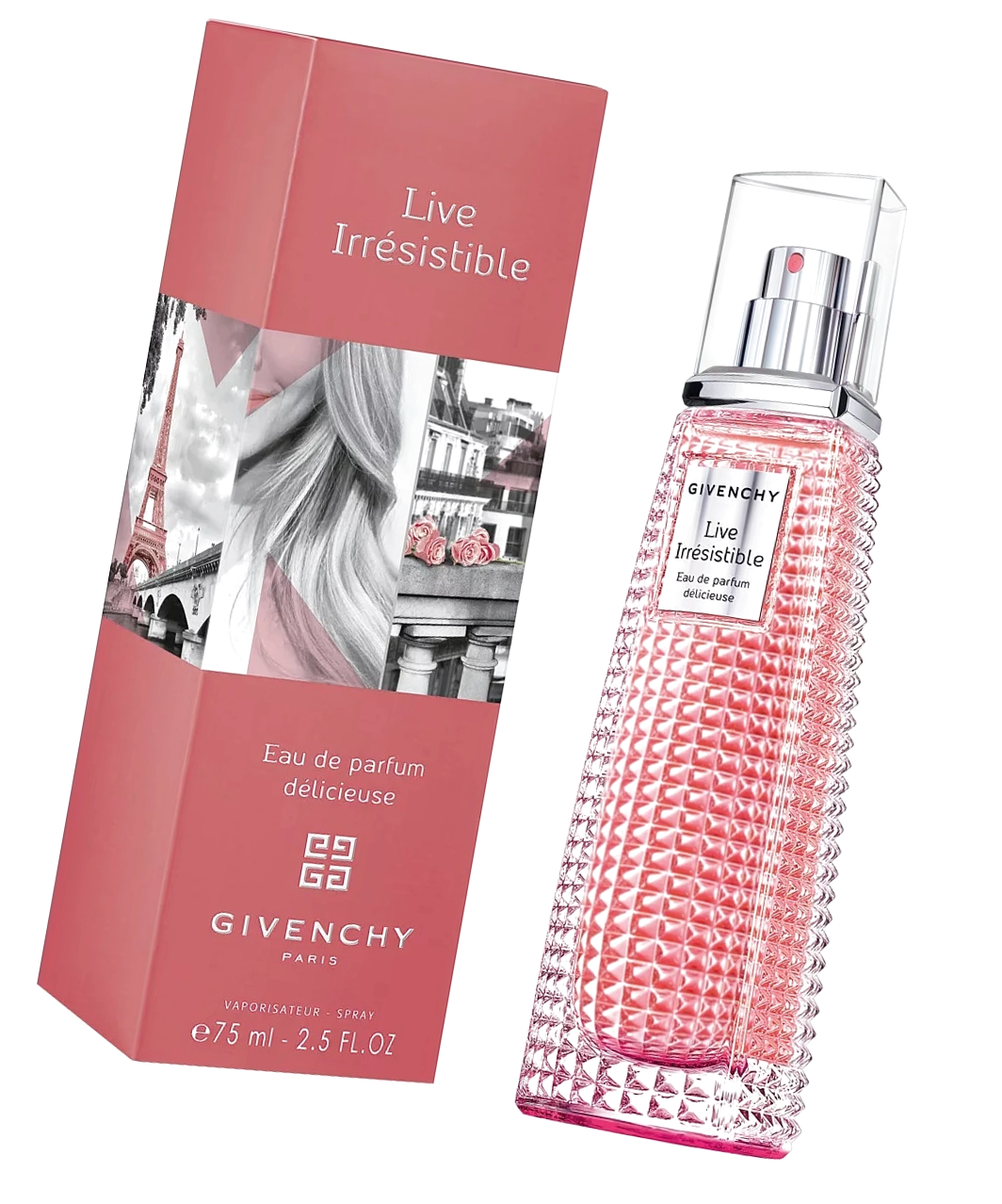 Givenchy Live Irresistible Delicieuse женский парфюм 75 мл / Живанши Эрисистибель Делисиос