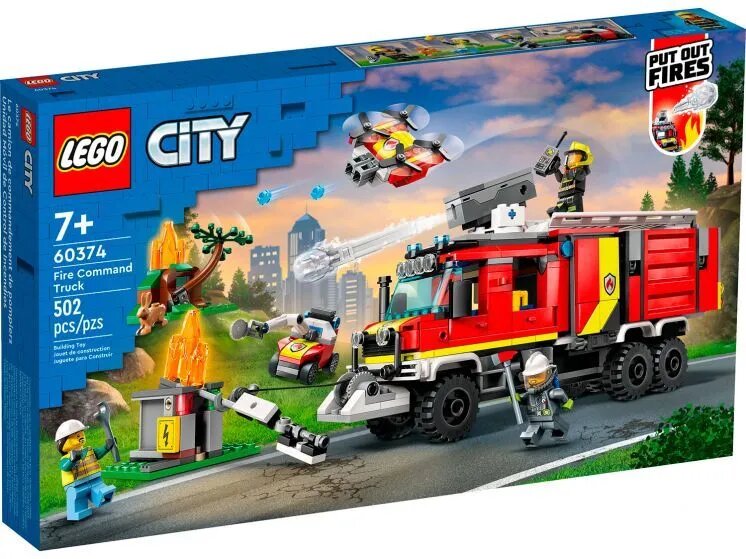 Lego City Машина пожарного расчета, 60374
