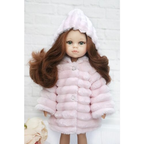 фото Шубка для коллекционных и интерьерных кукол paola reina 32см favoridolls
