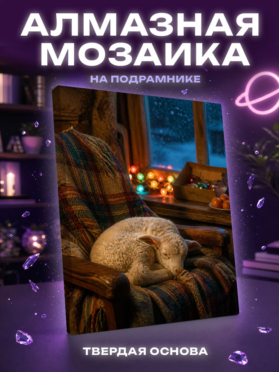 Алмазная мозаика Сон в рождественских сумерках
