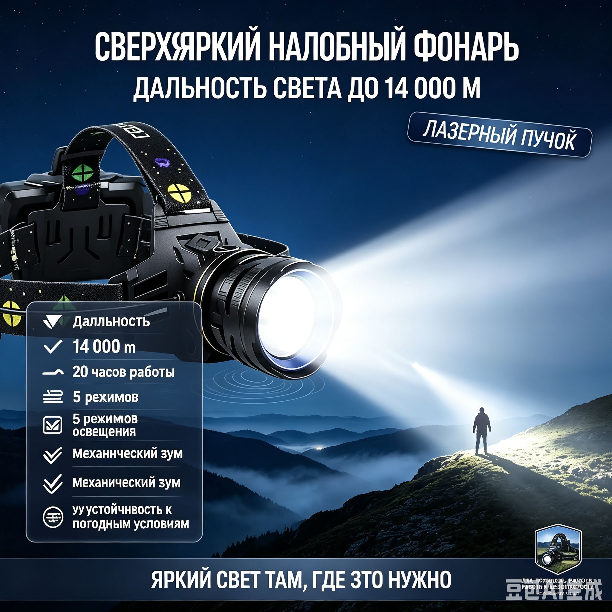 Налобный фонарь