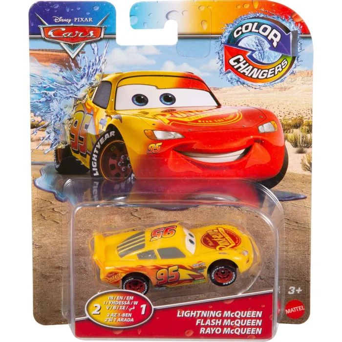 Машинка Cars Герои мультфильмов коллекционная Молния Маккуин GNY95