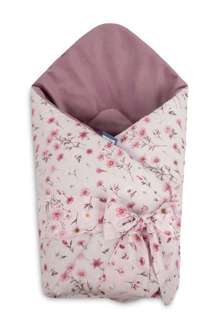 Плед Sensillo Velvet кокон, bloom pink, 75x75 см
