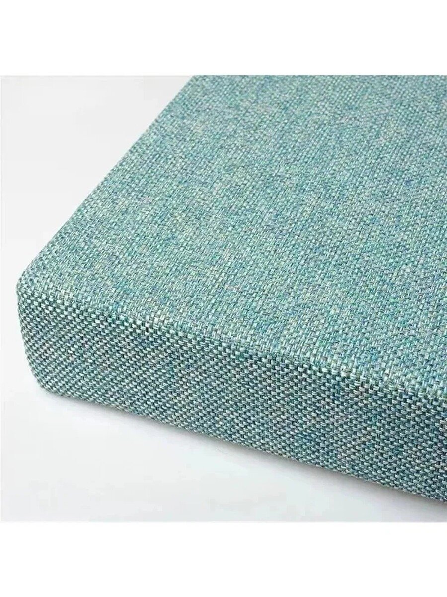 Подушка на стул грубое белье 40x80 см, зелёная, наполнитель Пена Balance Foam