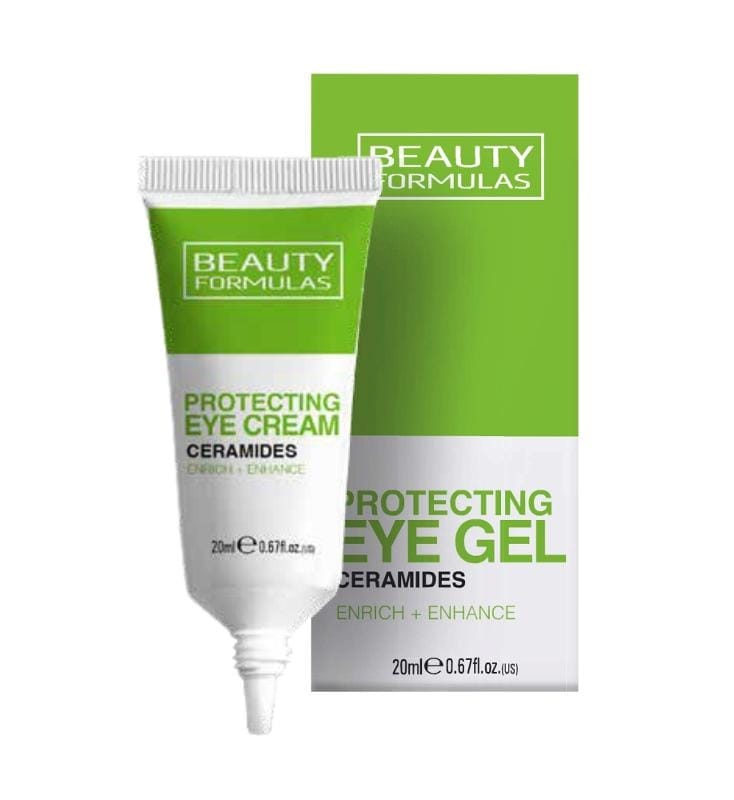 Крем для ухода за кожей Beauty Formulas Ceramides, защитный крем под глаза с керамидами, 20 мл