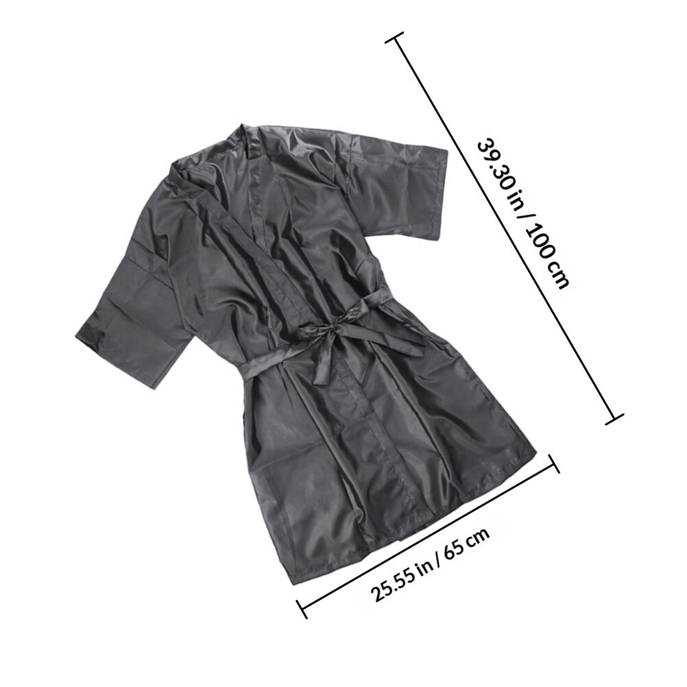 2 Штуки Халат Для Спа Салона Клиентов Волосdresser 100.00X65.00X0.10Cm