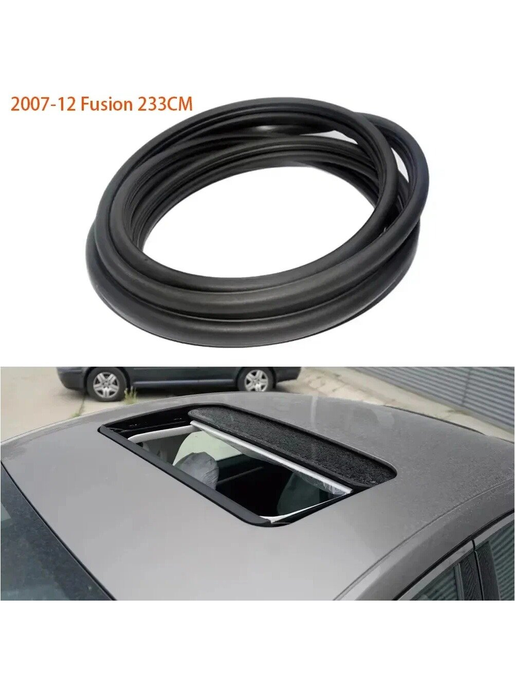 Резиновый уплотнитель окна люка в крыше автомобиля для Ford Mondeo Fusion 2004-2018