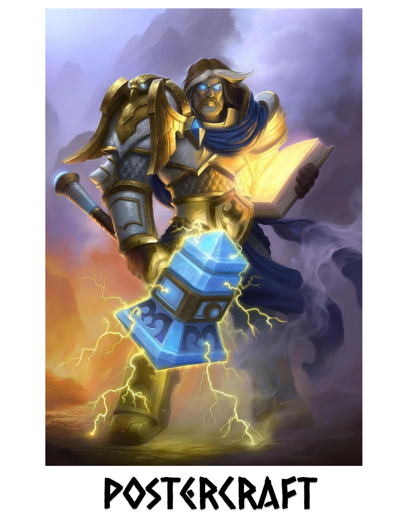 Постер "Варкрафт" (WoW, Warcraft), А3, глянц, 42х29.7см